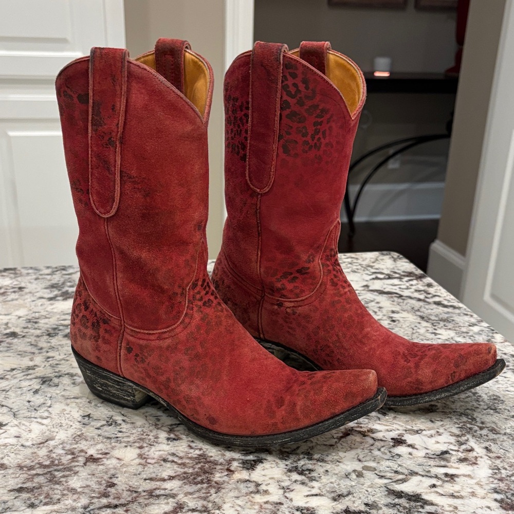 Old Gringo animal print boots
